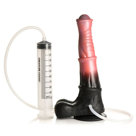 Centaur Explosion Squirting Silicone Dildo-AH308