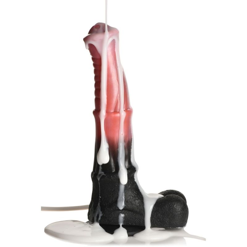 Centaur Explosion Squirting Silicone Dildo-AH308