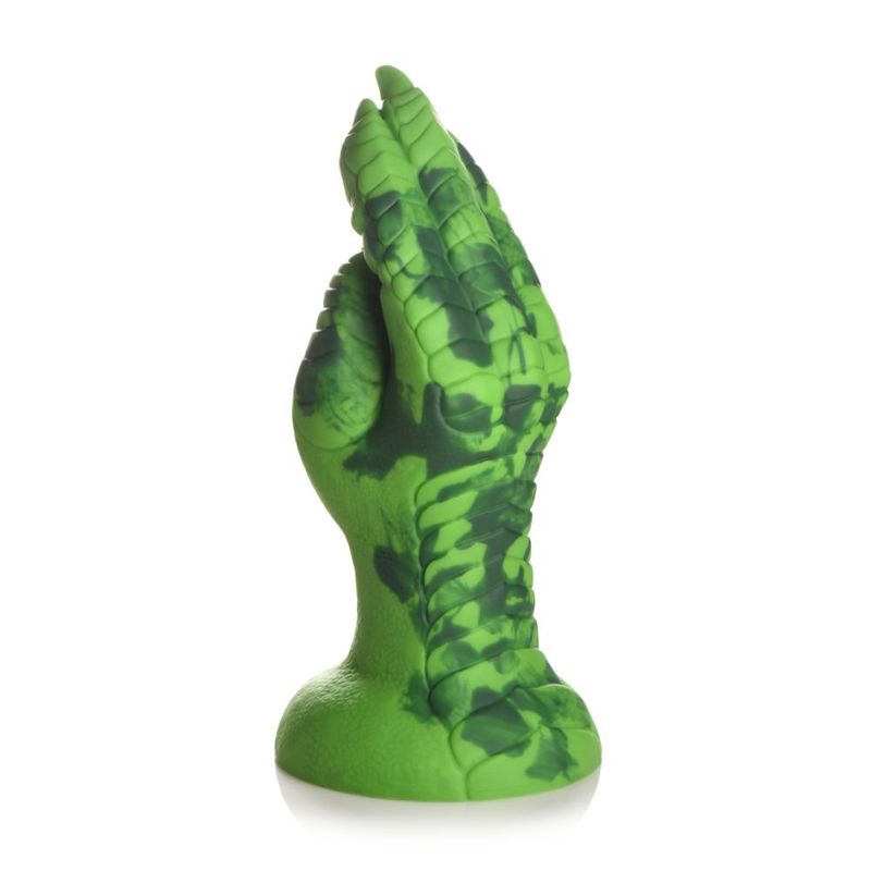 Raptor Claw Fisting Silicone Dildo-AH469-GRN