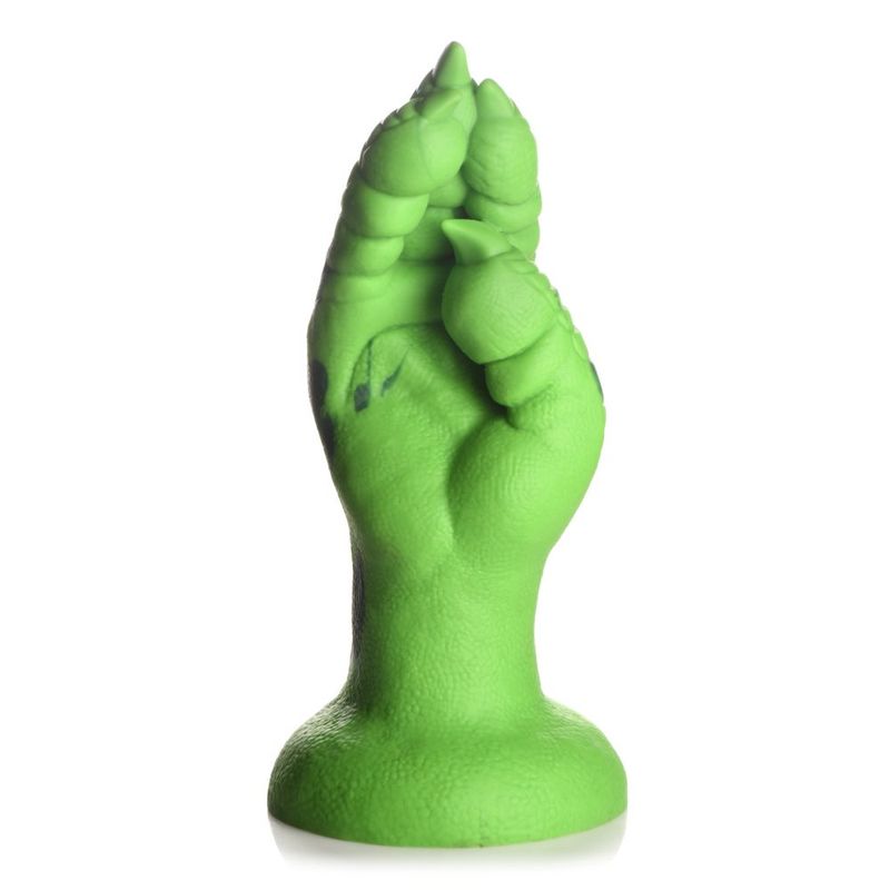 Raptor Claw Fisting Silicone Dildo-AH469-GRN