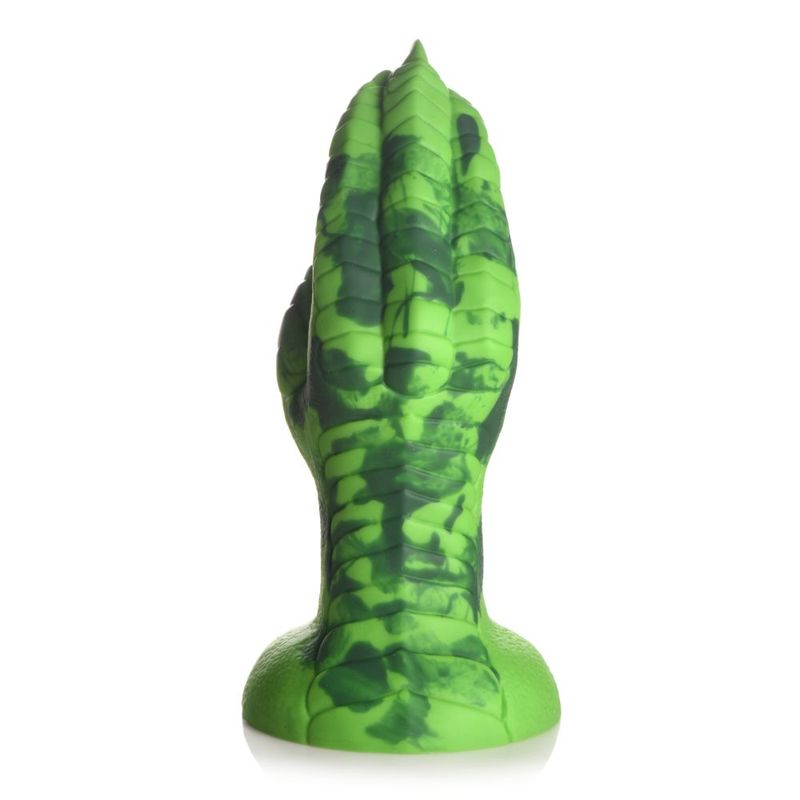 Raptor Claw Fisting Silicone Dildo-AH469-GRN