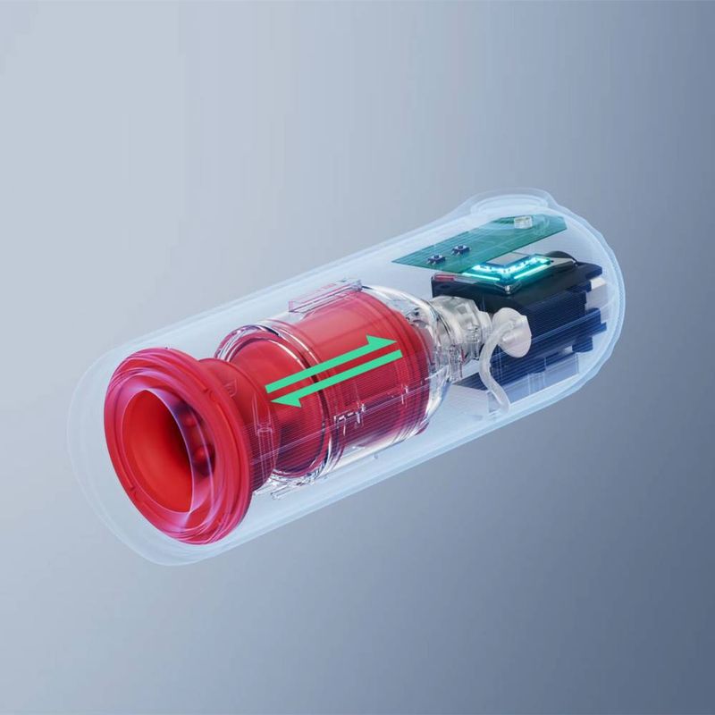 Submarine Submersible Thrusting Contracting Vibrating Masturbator-SUBMAR1