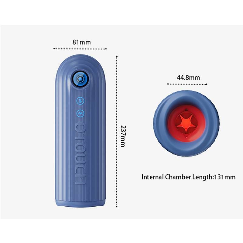 Submarine Submersible Thrusting Contracting Vibrating Masturbator-SUBMAR1
