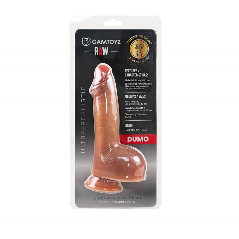Ultra Realistic 20cm Silicone Dildo Dumo-CT-JDI-1013-DUMO