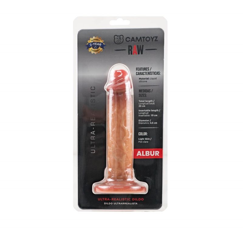 Ultra Realistic 20cm Silicone Dildo Albur-CT-JDI-1009-ALBUR