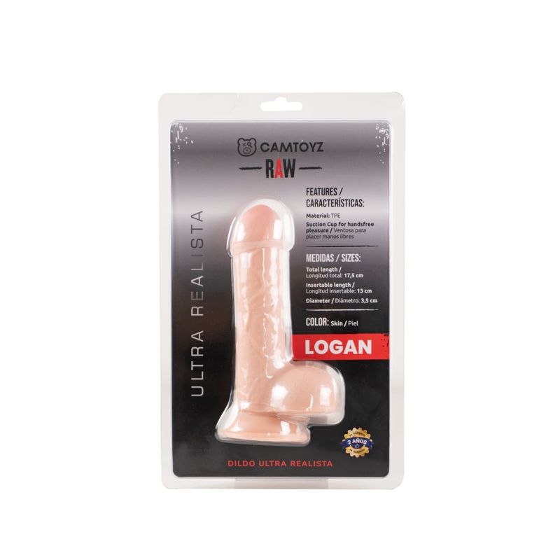 Raw Ultra Realistic Dildo Logan-CT-JDI-105-LOGAN