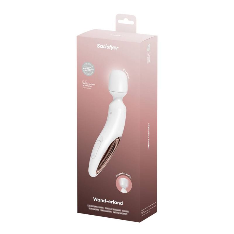Satisfyer Wand-erland 50 Mode White Body Wand-4018577