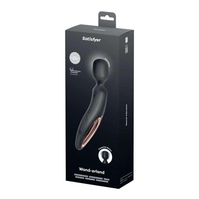 Satisfyer Wand-erland 50 Mode Black Bodywand-4018584