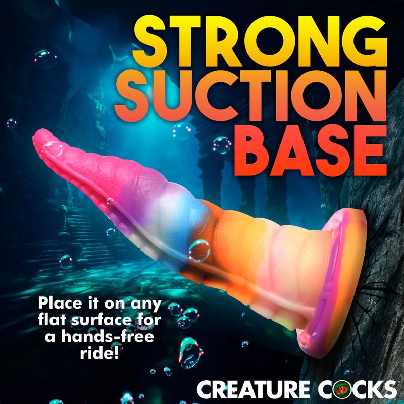 Luminoctopus GITD Tentacle Dildo-AH444