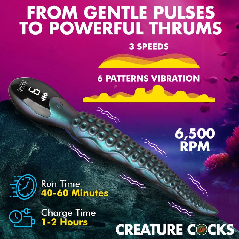 Tentavibe Silicone Vibrator-AH630