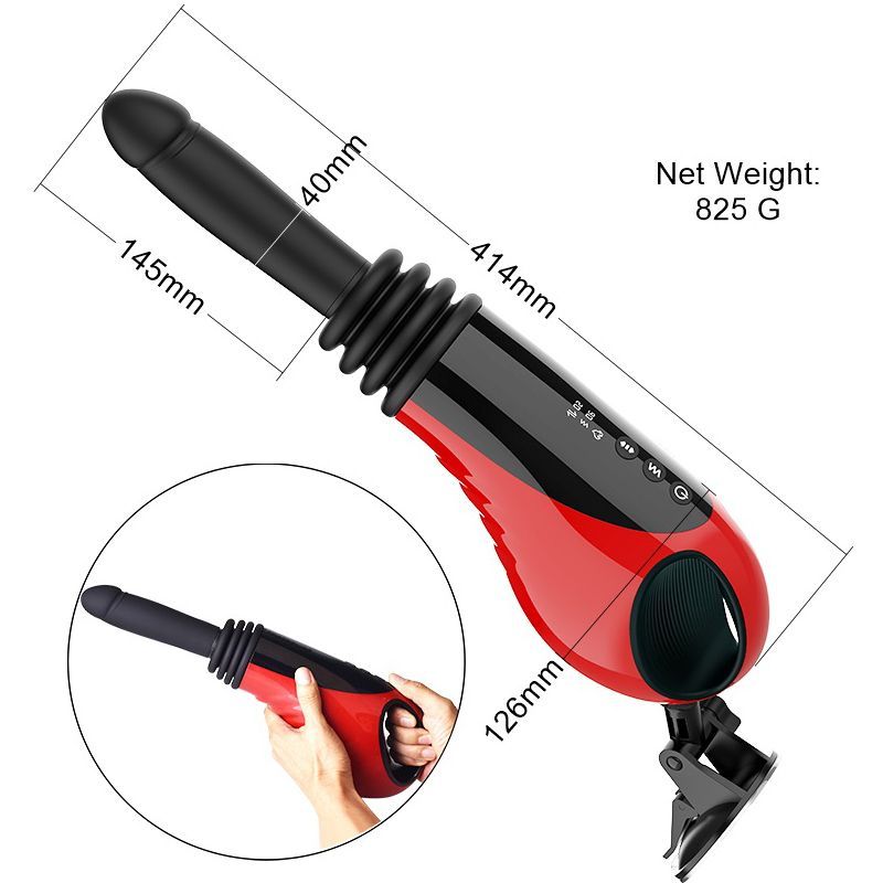 Thrusting Vibrating Fuck Machine-GM-0112PJ1A