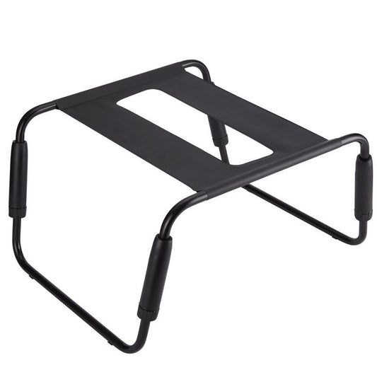 Sex Chair Adjustable Height Black TPU Seat-YDA-016-BLK
