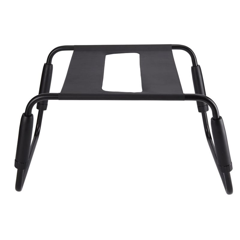 Sex Chair Adjustable Height Black TPU Seat-YDA-016-BLK