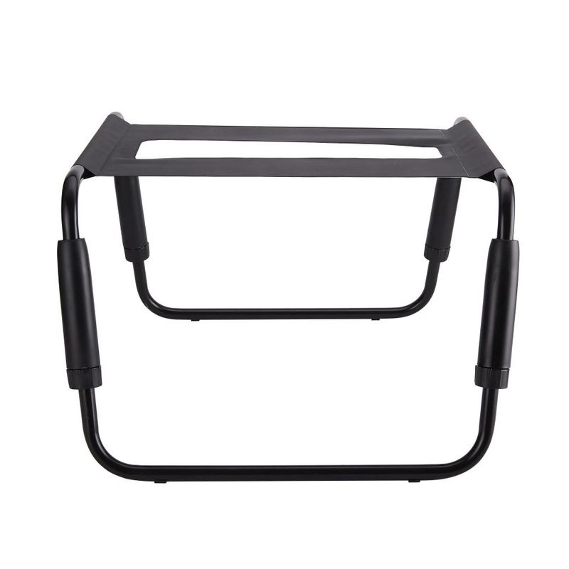 Sex Chair Adjustable Height Black TPU Seat-YDA-016-BLK