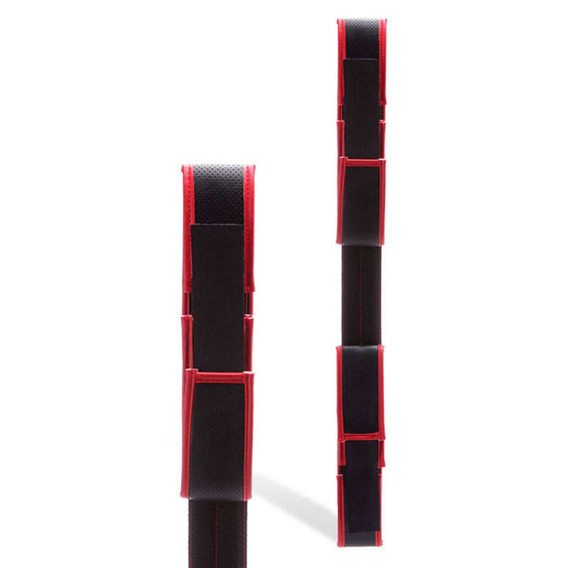 Adam & Eve Scarlet Couture Spreader Bar - Black/Red Restraint-250M 0000