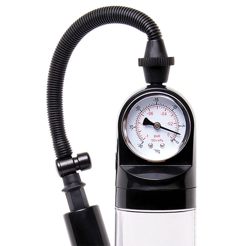 Adam & Eve Adams Promax Pump - Clear Penis Pump with Masturbator Sleeve-308H 0000