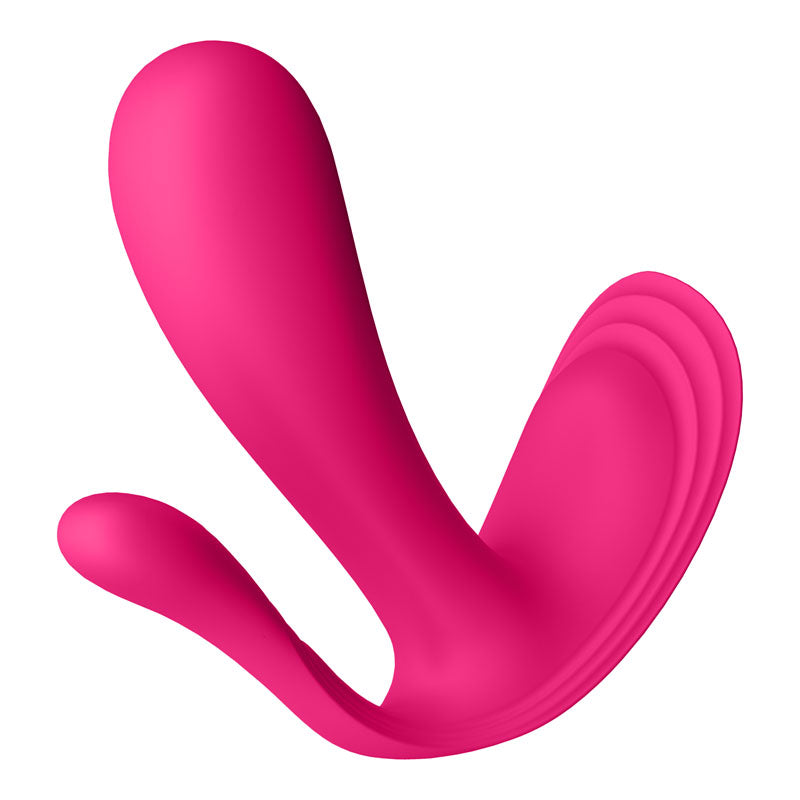 Satisfyer Top Secret + - Pink Wearable Vibrator with App Control-4003429