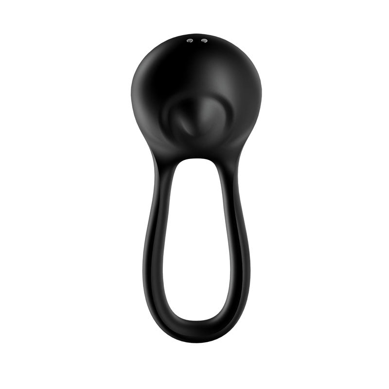Satisfyer Majestic Duo - Black USB Rechargeable Cock Ring-4009957