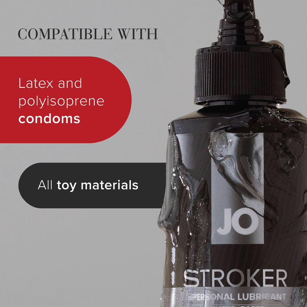 JO Stroker Lube - 120 ml - Water Based Stroker Lubricant - 120 ml Bottle - 40166