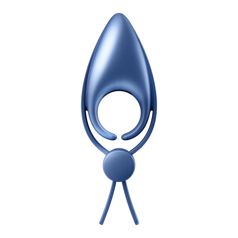Satisfyer Sniper - Blue - Blue Vibrating Adjustable Lasso Cock Ring-4018393