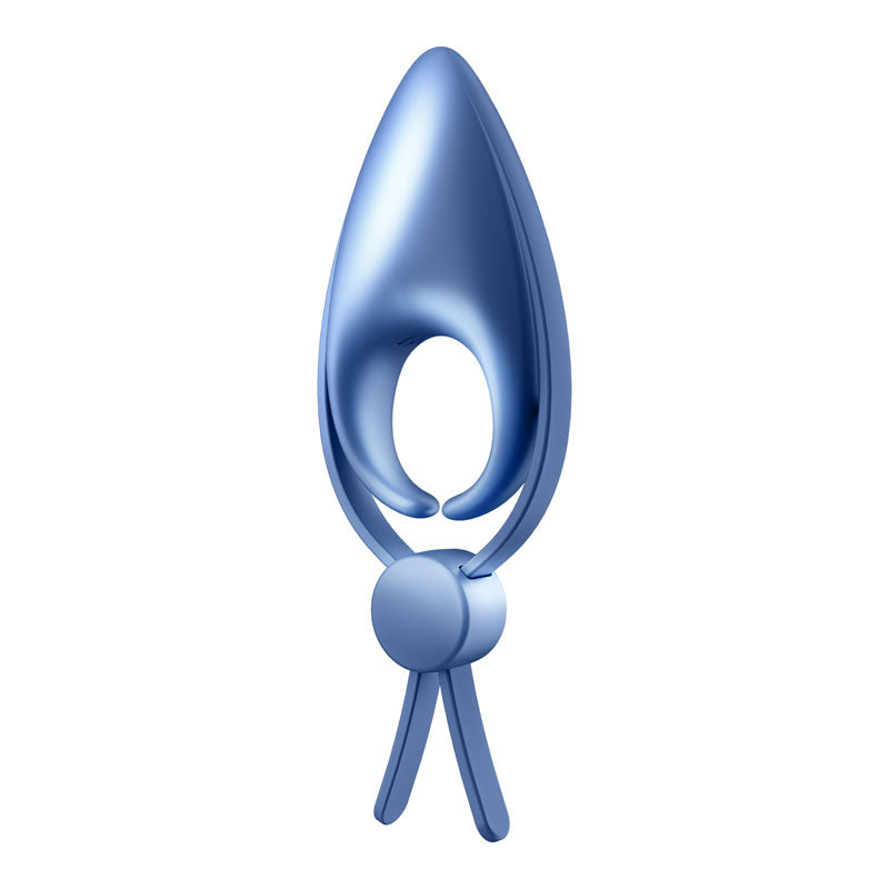 Satisfyer Sniper - Blue - Blue Vibrating Adjustable Lasso Cock Ring-4018393