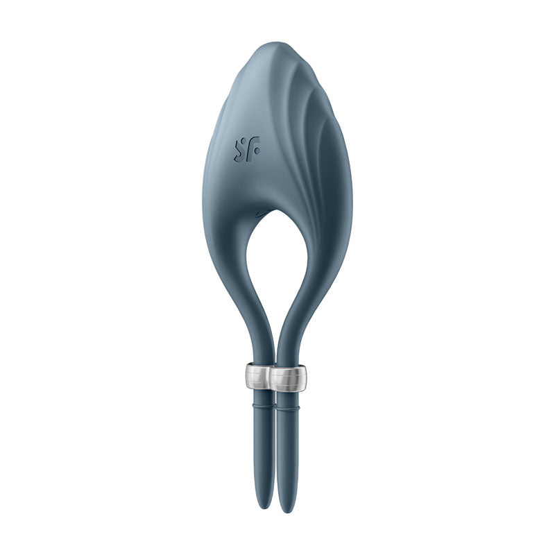 Satisfyer Duelist - Dark Blue Vibrating Adjustable Lasso Cock Ring-4018447