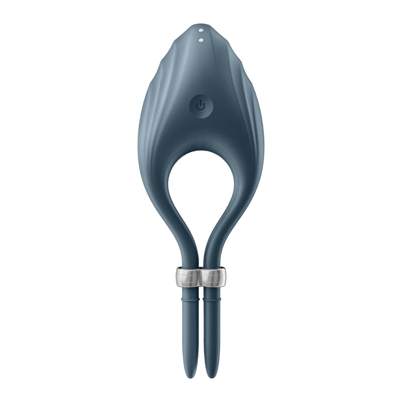 Satisfyer Duelist - Dark Blue Vibrating Adjustable Lasso Cock Ring-4018447