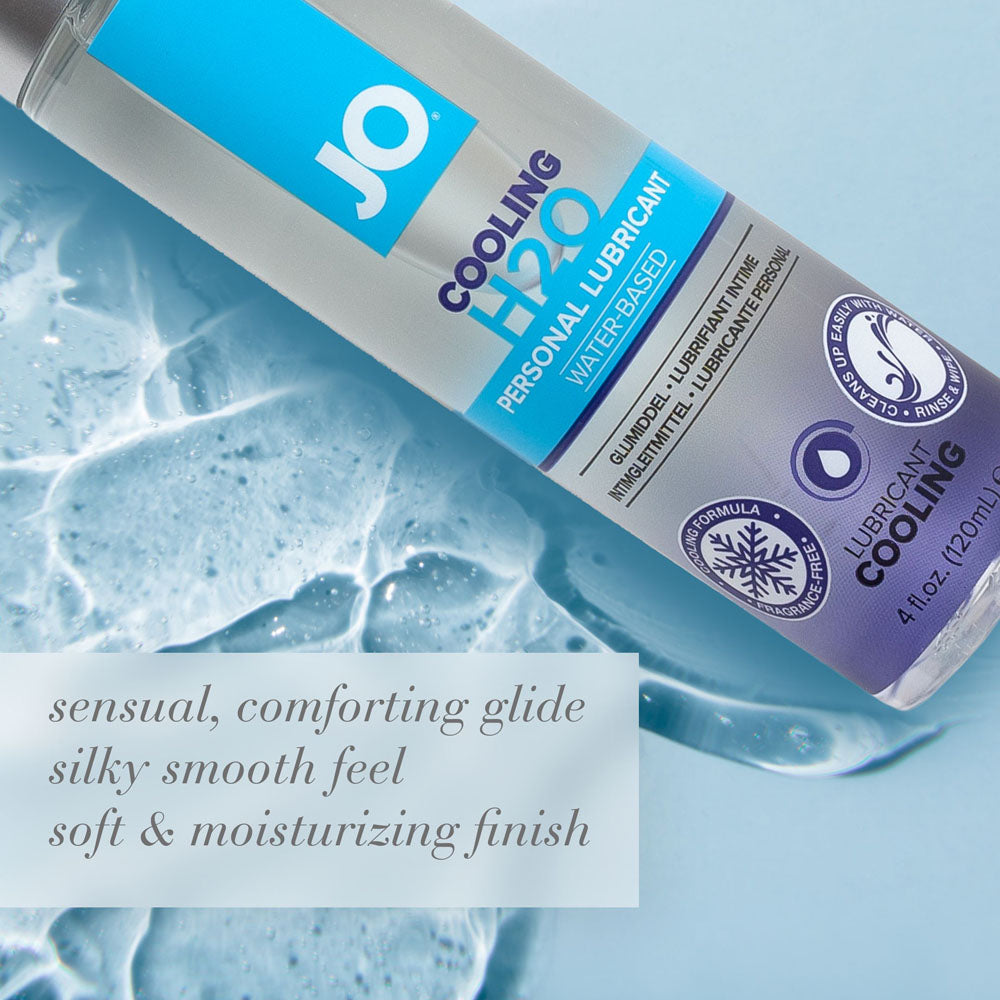 JO H2O Cooling Lube - 120 mL - Water Based Cooling Lubricant - 120 ml Bottle-40207