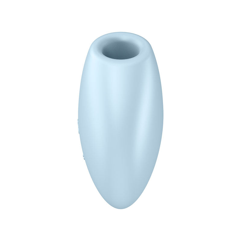 Satisfyer Cutie Heart - Blue - Blue USB Rechargeable Air Pulsation Stimulator with Vibration-4037271