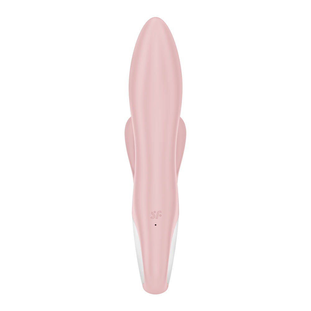 Satisfyer Air Pump Bunny 3 - Pink USB Rechargeable Inflatable Rabbit Vibrator-4038582