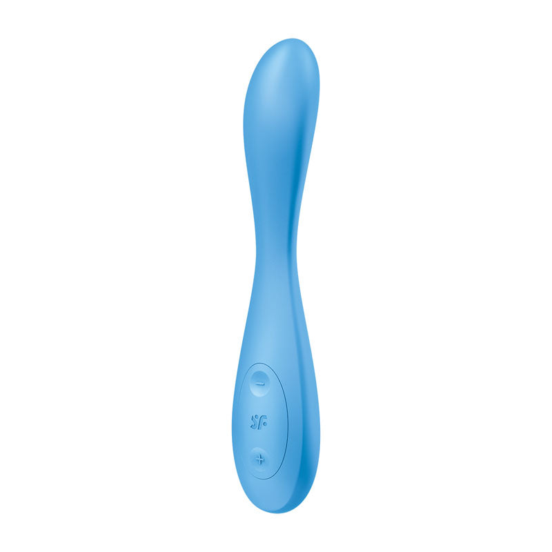 Satisfyer G-Spot Flex 4 - Blue USB Rechargeable Vibrator with App Control-4038698