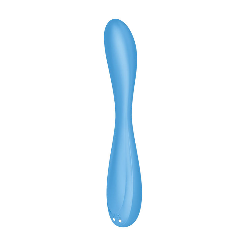 Satisfyer G-Spot Flex 4 - Blue USB Rechargeable Vibrator with App Control-4038698