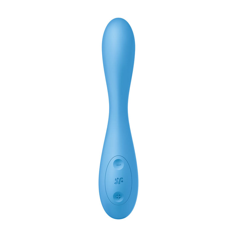 Satisfyer G-Spot Flex 4 - Blue USB Rechargeable Vibrator with App Control-4038698