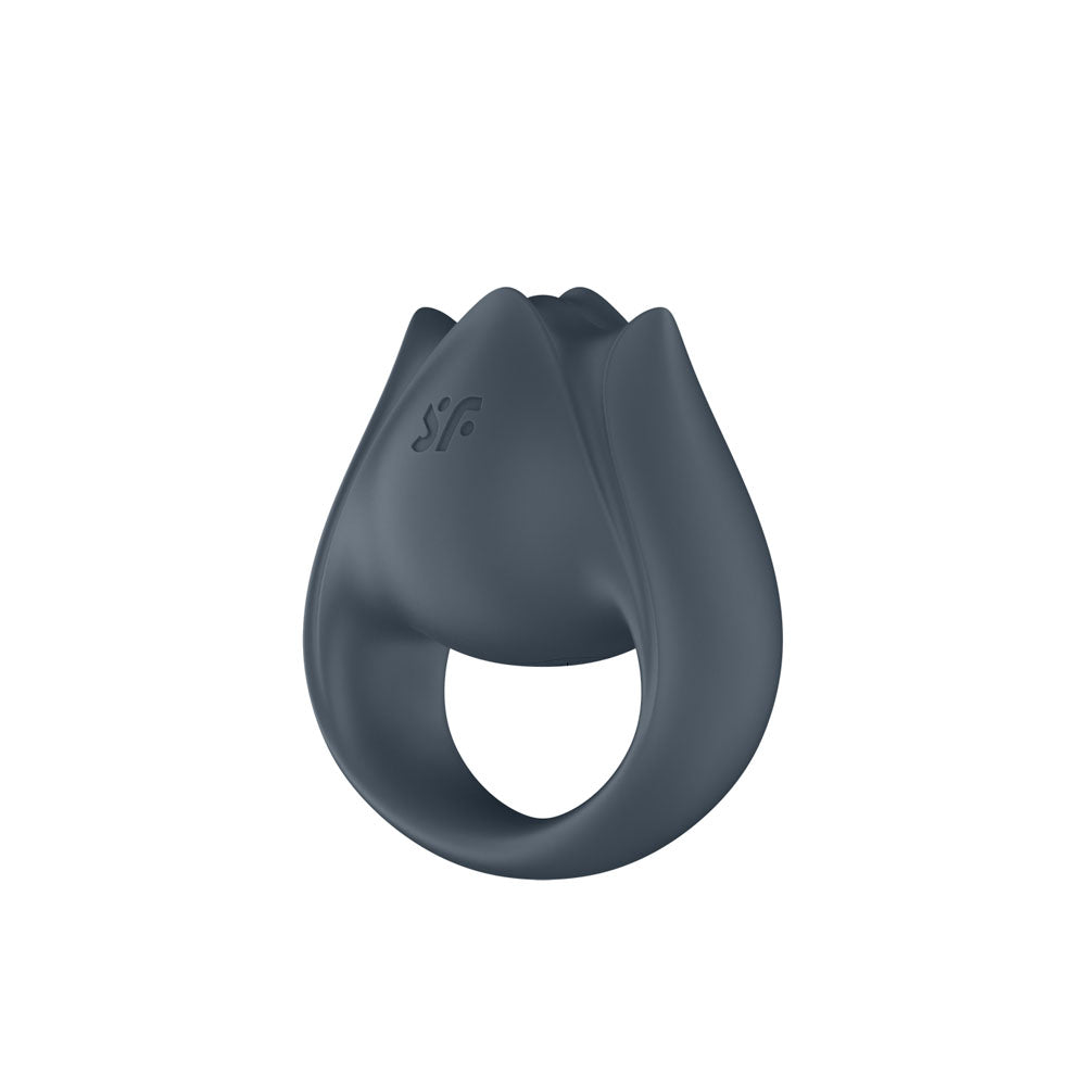 Satisfyer Perfect Pair 2 - Grey USB Rechargeable Vibrating Couples Ring-4043746