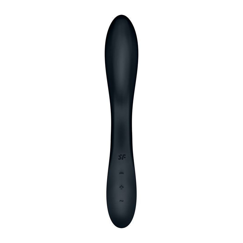 Satisfyer Rrrolling Explosion - Black USB Rechargeable Vibrator-4044019