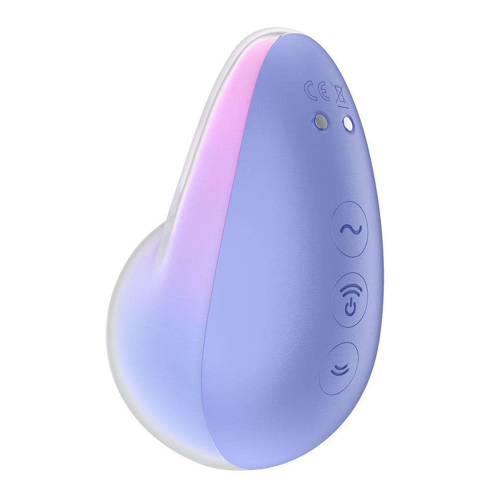 Satisfyer Pixie Dust - Violet/Pink - Violet/Pink USB Rechargeable Vibrating Air Pulse Stimulator-4049731