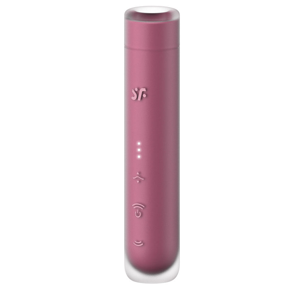 Satisfyer First Kiss - Pink USB Rechargeable Air Pulse Stimulator-4078465