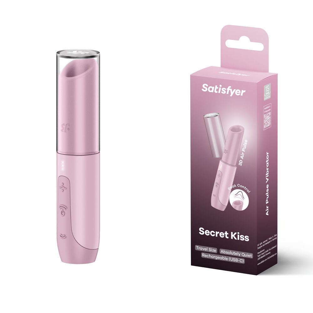 Satisfyer Secret Kiss - Lilac USB Rechargeable Air Pulse Stimulator-4078519