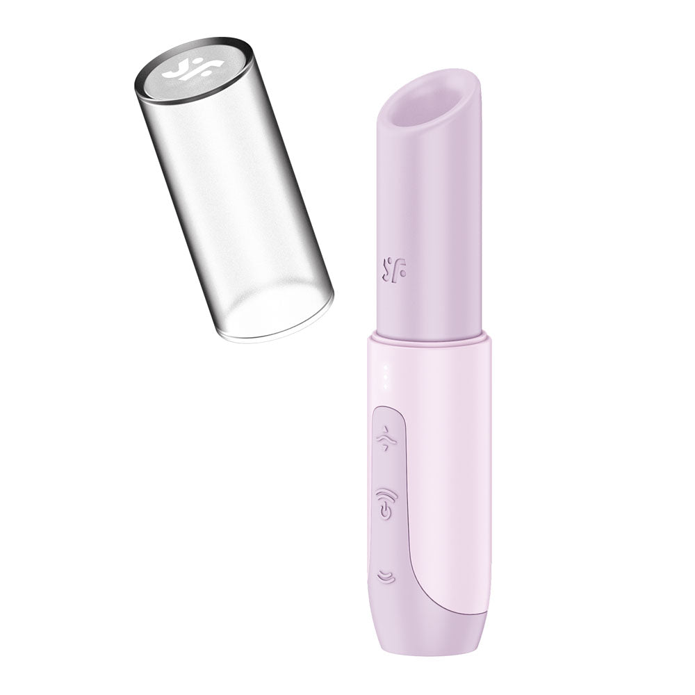 Satisfyer Secret Kiss - Lilac USB Rechargeable Air Pulse Stimulator-4078519