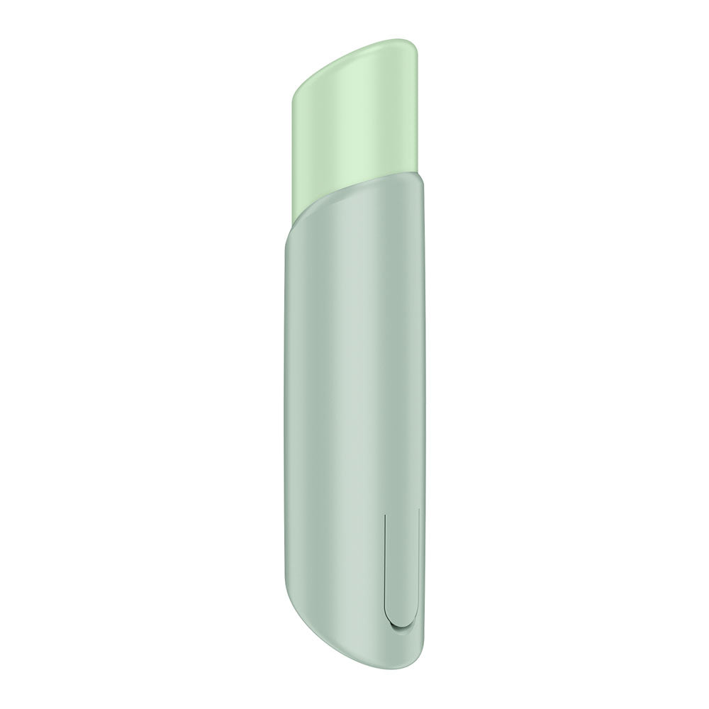Satisfyer Naughty Kiss - Mint Green USB Rechargeable Air Pulse Stimulator-4078557