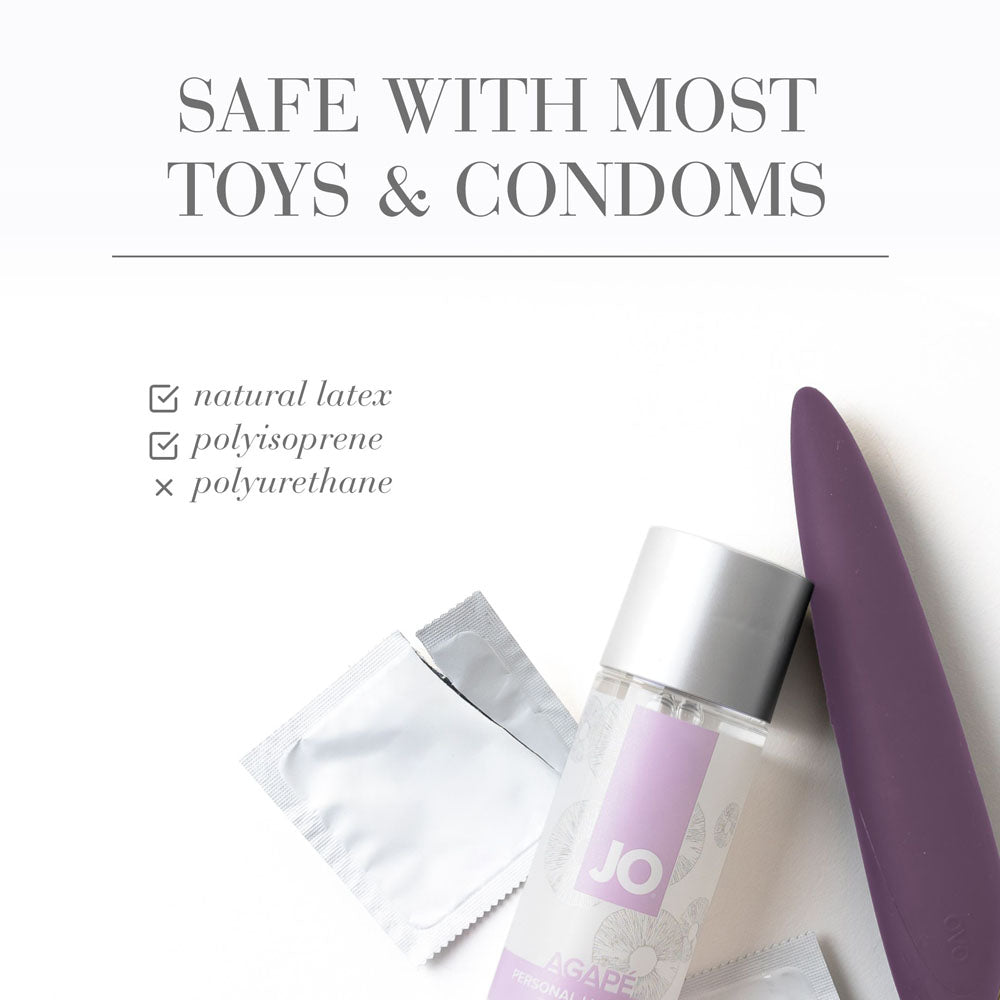 JO Agape Original Lube - 60 mL - Water Based Lubricant for Sensitive Skin - 60 ml Bottle-42008