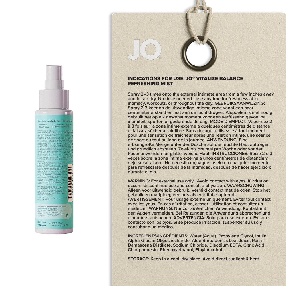 JO Vitalize - Balance Refreshing Mist - 60 ml Bottle - 42050