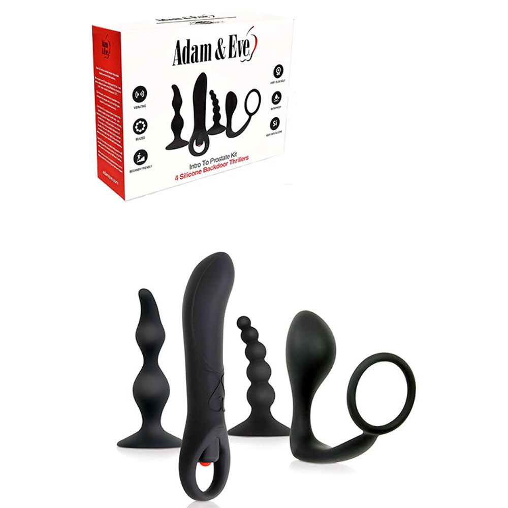 Adam & Eve INTRO TO PROSTATE KIT - 4 Piece Kit-679U 8000