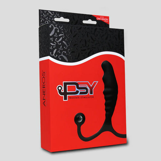 Aneros PSY - Black Prostate Massager with Flexible Arms-850040572094
