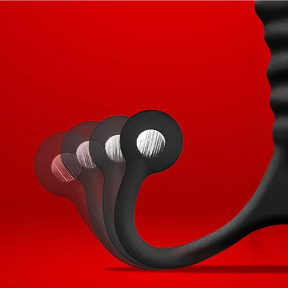 Aneros PSY - Black Prostate Massager with Flexible Arms-850040572094