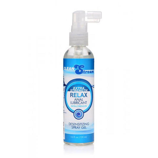 CleanStream Relax Extra Strength Anal Lubricant - Desensitising Anal Gel - 130 ml Bottle-AC938