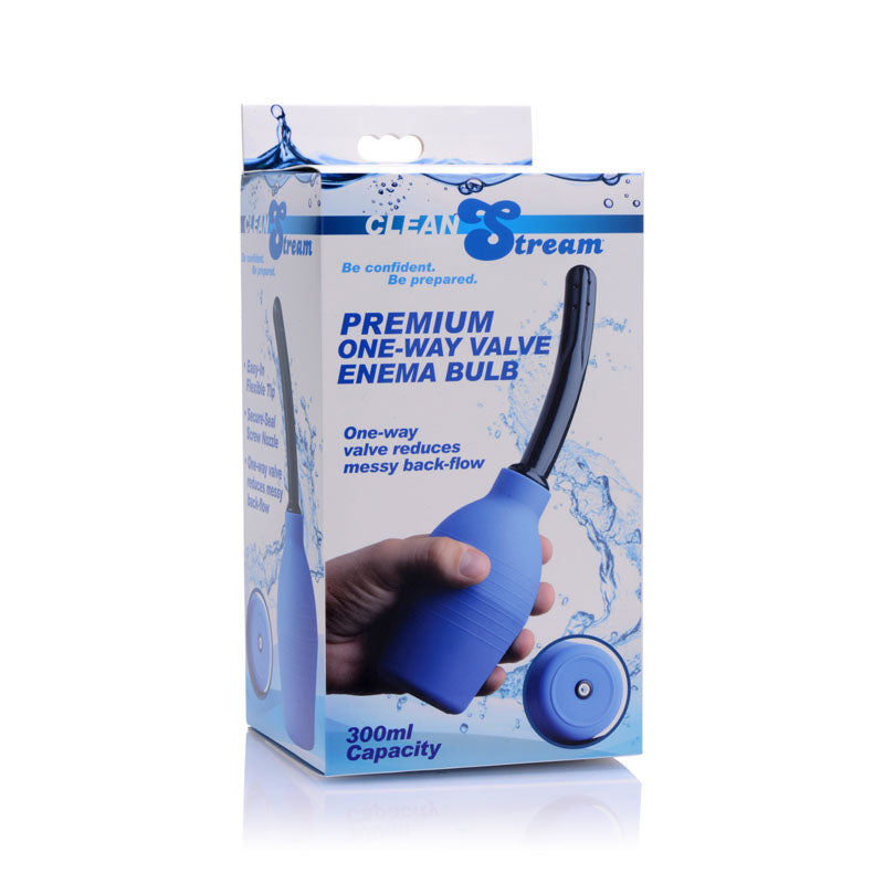 CleanStream Premium One-Way Valve Enema Douche - Unisex Douche - 300 ml-AF197