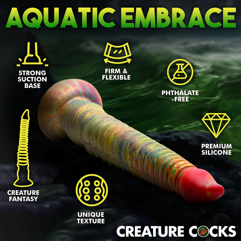 Creature Cocks Tenta-Dick - Multi-Coloured 32 cm Tentacle Fantasy Dildo-AH346