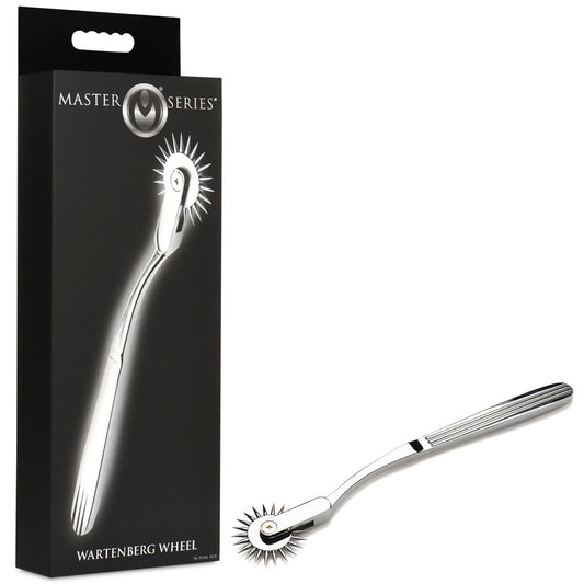 Master Series Silver Sensation - Metal Wartenberg Wheel-AH463