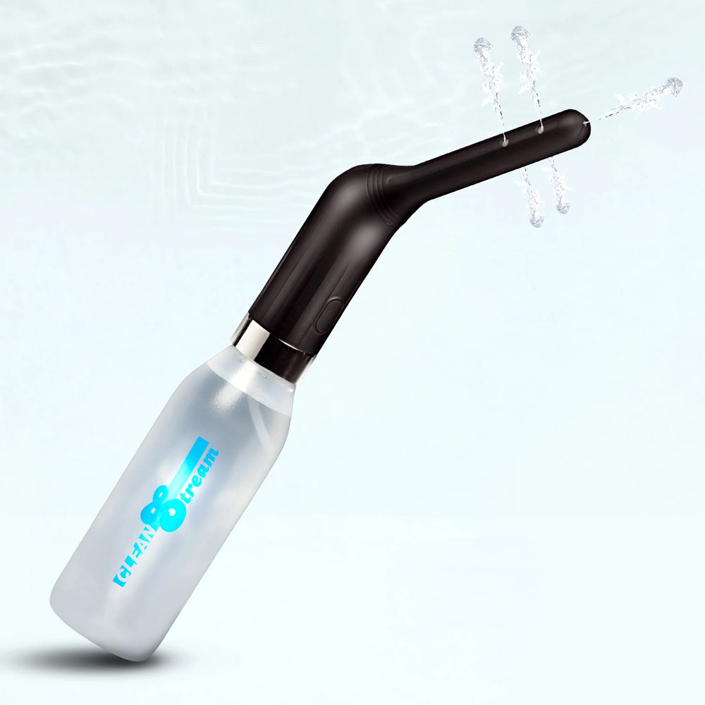 CleanStream Automatic Enema Set - USB Rechargeable Douche - 350 ml Capacity-AH513